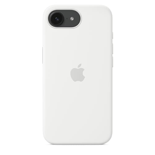 Image of Apple iPhone 16e Silicone Case - White 