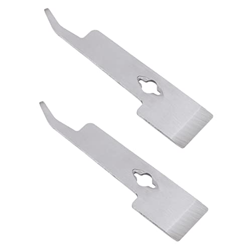 Supvox 2stücke Bienenstock-schaber Gebogener Schaber Imker-schabewerkzeug Bienenstockausrüstung Edelstahl Praktisch Sicher Langlebig Bienenkastenreinigung Propolisentfernung