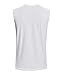 Under Armour Mens UA Curry Sleeveless Tee Shirt Large White