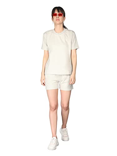 Image of CHKOKKO Women's Regular Cotton Regular Fit Plain Shorts for Women