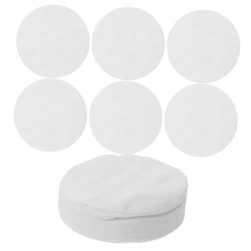 DECOMELODY 50 Piezas Almohadillas de Algodón Facial Exfoliantes Gruesas para Limpieza y Masaje Accesorios de Cuidado Facial para Mujeres con Sensible con Máquina de