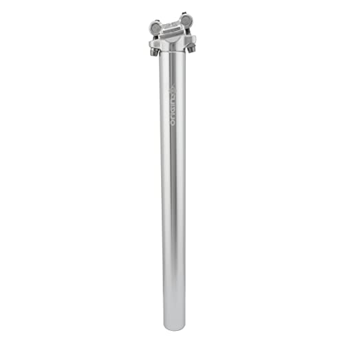 Tige de selle fine 31.6mm réglable Origin8 Pro-Fit en alu argent pour élever votre confort