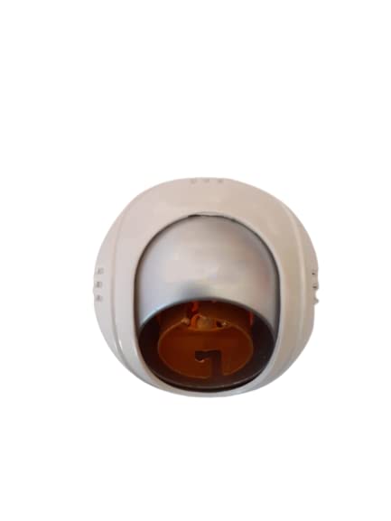 Modular 2 in 1 Adjustable Holder White Fancy Dome Bulb Holder (Angle+ Batten) (Pack of 2)-image-8