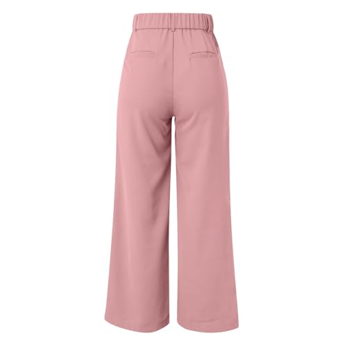Pantalon large travail et loisirs en version rose XXL - 3