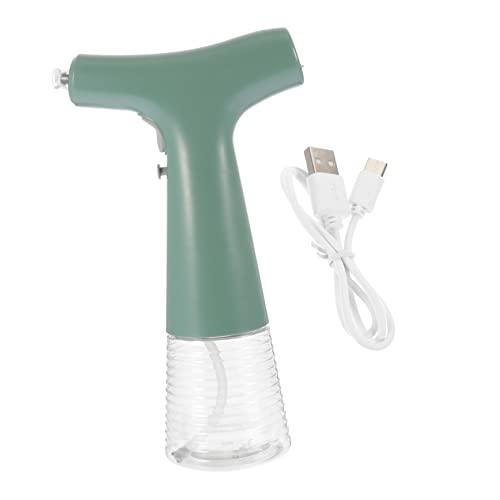 Cabilock Electric Oil Spray Bottle USB Rechargeable Oil Sprayer for Kitchen Barbecue and Outdoor Use Vinegar Cooking Wine Transparent Design for Easy Monitoring