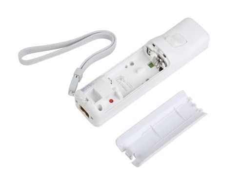 Image of Trenro Wii Remote Controller Battery Cover, 2 Pack Back Cover Replacement for Nintendo Wii U Remote - White