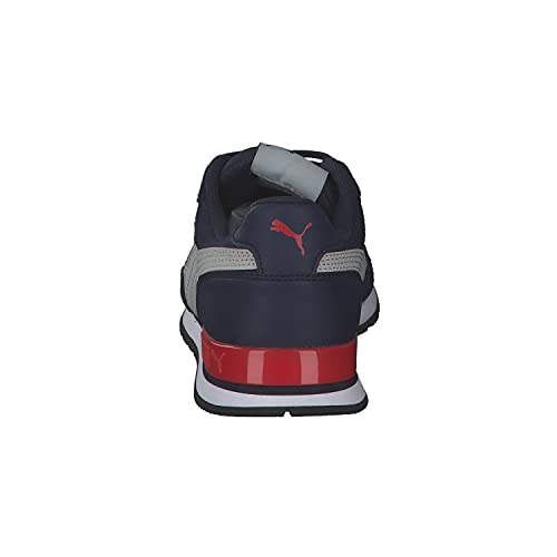 Image of Puma Unisex's St Runner V2 Sd Jr Trainers, Peacoat Gray Violet High Risk Red, 6 us