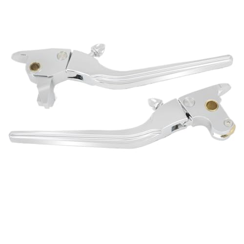 Leviers de frein moto réglables en aluminium pour Road King FLTRX et Touring