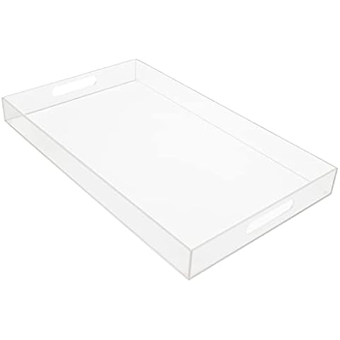 Plateau Transparent Kurtzy L50 x l30 cm Cover