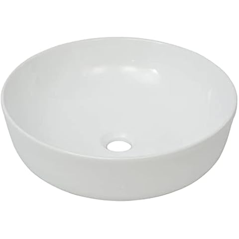 Lavabo Ronde Céramique vidaXL Cover