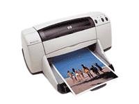 HP - Stampante Deskjet 940c inkjet colore, classe dimensione supporto: Legal/A4, qualità di stampa 600 x 600 dpi, velocità fino a 12 ppm, capacità: 150 fogli, interfaccia: parallela/USB