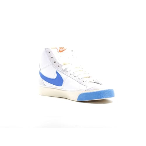Image of Nike Mens Blazer Mid Pro Club White /Photo Blue-White-Beach Size 8