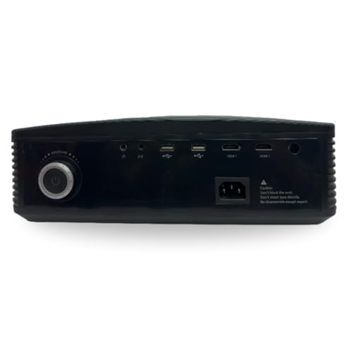 Image of fox-trot Led Projector with 5500 Lumens, 1080p Full HD Native, Upto 250 Inches Display, iOS Screen Mirroring, 5 Watt Speaker (White)