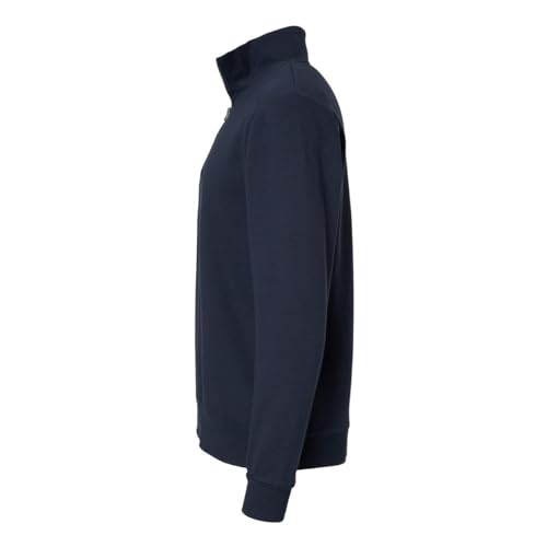 Next Level Unisex Fleece Quarter-Zip Pullover, L, Midnight Navy3