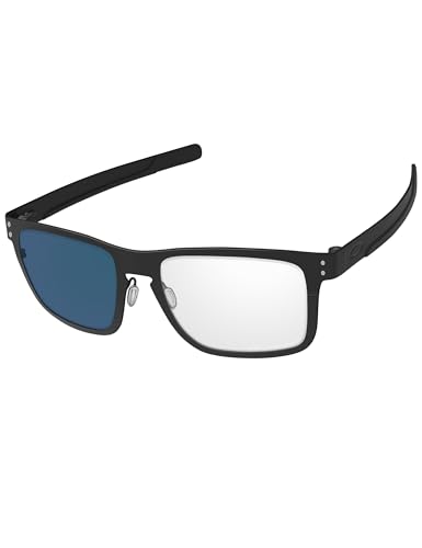 Image of Replacement Lenses & Nose Pieces for Oakley Holbrook Metal OO4123 55mm - Precision Fit, UV Block & Impact Resistant