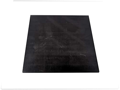 Graphite Blank Block, 99.9% Graphite Square Plates 6x6x0.12 inches for EDM Raw Material
