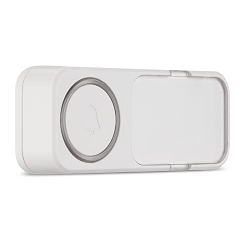 REV Funkklingel - Türgong Set Orchestra drahtlos, 150m, 90dB, Funkgong 230VAC und Klingeltaster, weiss