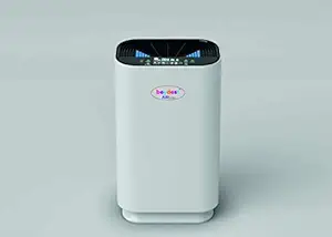 Beydest Air Mini A074 MADE IN INDIA (Home Air Purification System) 360 Degree AIR FLOW with HEPA 14 ,5 Stages of Filter , Activated Carbon Filter , Negative Ionization , Removes 99.99% Viruses , UV sterilization, Fully touch control display , REAL TIME PM2.5 & Temp. Monitoring, (Manual + Auto) MODES. 55 Watt.