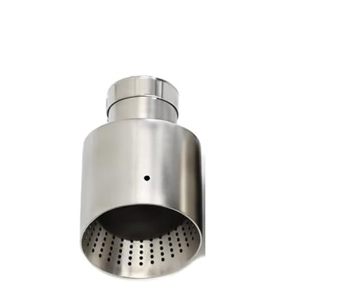 Embout d'échappement en acier mat pour une finition haut de gamme sur Golf 7 GTI