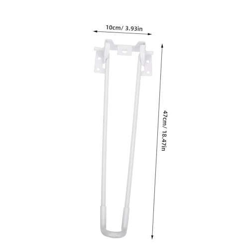 Pieds de table pliables ORFOFE pour créer une table basse blanche salon