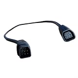 Cavo di prolunga per motore centrale Bafang M500 M510 M560 M820, 8 pin EB BUS sensore cavo 40 cm, nero ABS spina femmina per motore elettrico manutenzione