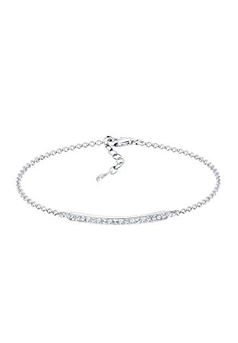 Preisvergleich Produktbild Elli Armband Funkelnd Swarovski® Kristalle 925 Sterling Silber