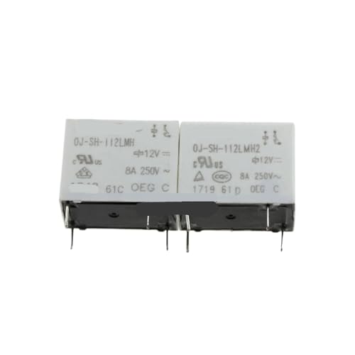 Relés OJ-SH-105 de 8A y 250V CA para placas electrónicas