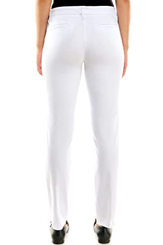 Image of Zac & Rachel Women's Millennium Fabric Pant - Perfectly Designed Woven Stretch Combination That Makes for The Most Flattering