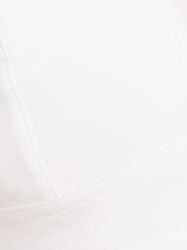 Image of Clovia Women's Cotton Spandex Solid Non-Padded Full Cup Wire Free Full Figure Bra - White