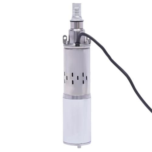 1pc 180W Submersible Water Pump Energy Saving 12V Max Flow 1.2M³/H Solar Energy Deep Well Pump Powerful Pumping Tool 17M Wire Length