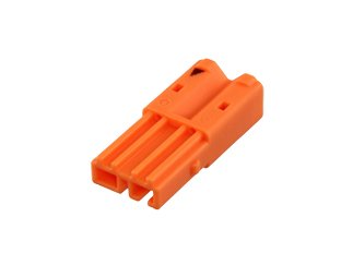 TE CONNECTIVITY 2271180-1 2 Position 22-18 AWG Orange Wire to Wire Lighting Plug - 50 Item(s)