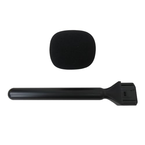 Black Handheld Mount Adapter, Wireless Replacement Holder for Mic Microphone MIC 1/2