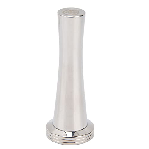 Wakects Presse à café en Poudre à Base Plate en Acier Inoxydable, 30 Mm, pour, pour la Maison, le Bureau, le café, Poignée Facile à Prendre en Main, Bourrage Solide, Passe au Lave-vaisselle