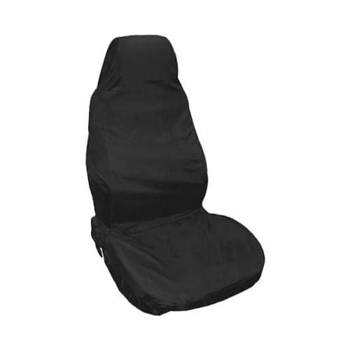 ljhnba Black Oxford Cloth Car Seat Cover Front/Rear Seat Cushion Cover Waterproof Full Wrap Seat Protector Universal Car Seat Protectors