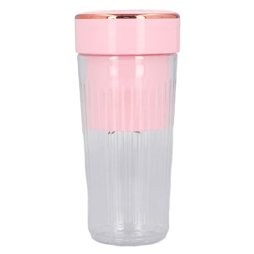 Mezclador de Frutas Eléctricas Múltiples Inalámbricos Portátiles Múltiples Mini 6 Cuchillas de Taza de Taza (Rosa)