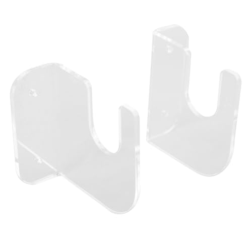 KICHOUSE Skateboard Storage Rack Acrylic Skateboard Holder Wall Mount Hanger Easy Install Durable Design