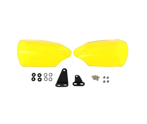 Protège-mains moto jaune accessoire guidon Touring Road King 2021-2023