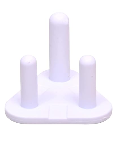 Image of XML Baby Safety Electric Switch Board Dummy Socket Plug Cover Guards, White, (DUMMY-PLUG-24)