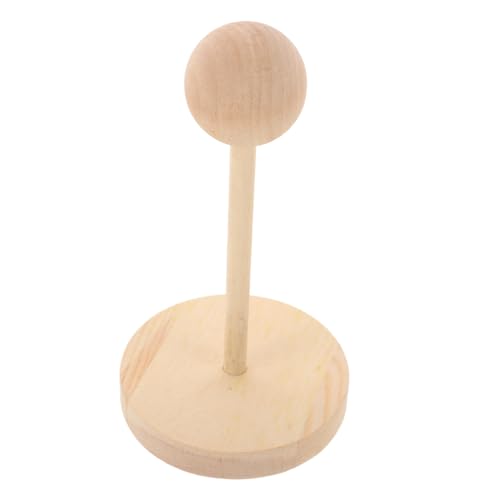 Hohopeti Doll Wig Display Stand for Dolls Hat Holder for Doll Heads Versatile Wig Stand for Storage and Showcasing for Collectors and Enthusiasts