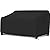 Outdoor Couch Cover Waterproof, 3-Seater Outdoor Sofa Cover, Patio Sofa Cover with Air Vent and Handle, Heavy Duty Lawn Patio Furniture Covers for Outdoor Sofa, 79" Wx 37" Dx 35" H