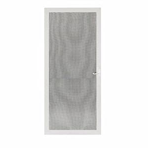 LARSON MANUFACTURING Metal Tech Screen Door, Full View, White, 36-in.