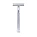 Edwin Jagger Chrome Lined Double Edge Razor - Long Handle