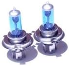 55w Super White 1 Pair of Xenon Head Light Bulb for Suzuki 03 04 05 Aerio/02 03 04 XL-7 (Set of 2 H4)