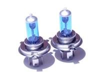 55w Super White 1 Pair of Xenon Head Light Bulb for Suzuki 03 04 05 Aerio/02 03 04 XL-7 (Set of 2 H4)