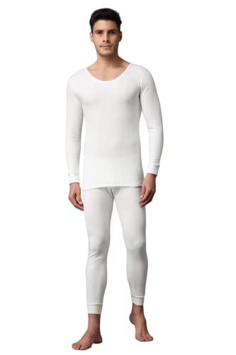 Wearslim Men's Cotton Quilted Winter Lightweight Thermal Underwear