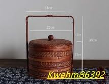 收納籃 茶道具籠 茶具 竹細工 收納 竹工芸 竹かごだけです 提籃