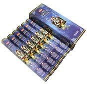 Hem Lord Shiva Incense Sticks 120 Sticks, 6 Boxes Inside - 9 Inches Long, 20g per Box - Awaken Your Senses, Elevate Your Spirit,Guide You Towards A Path of Enlightenment and Inner Peace.