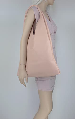 Image of Girly HandBags V Shape Genuine Top Handle Bag