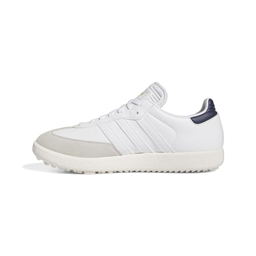 adidas Samba Golf Shoes Footwear White/Collegiate Navy/Off-White 13 D (M)