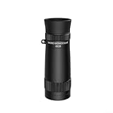 Telescopio monocular ligero para exteriores con cuerpo de metal y lente HD, ofrece aumento de 4 x 18, 6 x 18, 8 x 25 para viajes, senderismo y observación de la naturaleza (4 x 18)